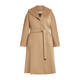 Marina Rinaldi Double Face Wool Coat Champagne