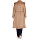 Marina Rinaldi Double Face Wool Coat Champagne