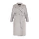 Marina Rinaldi Virgin Wool Coat Pearl Grey