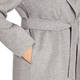 Marina Rinaldi Virgin Wool Coat Pearl Grey