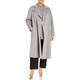 Marina Rinaldi Virgin Wool Coat Pearl Grey