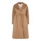 MARINA RINALDI CAMEL WOOL COAT