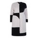 MARINA RINALDI PURE WOOL TWO-TONE COAT