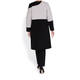 MARINA RINALDI PURE WOOL TWO-TONE COAT