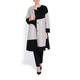 MARINA RINALDI PURE WOOL TWO-TONE COAT