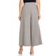 Marina Rinaldi Pleated Check Culotte Brown