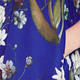 MARINA RINALDI FLORAL PRINT CADY DRESS