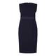 Marina Rinaldi navy DRESS with optional sleeves
