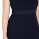 Marina Rinaldi navy DRESS with optional sleeves