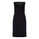 Marina Rinaldi black tailored DRESS with optional sleeves