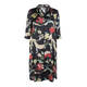 MARINA RINALDI FLORAL PRINT DRESS