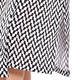 MARINA RINALDI SATIN SHIRT DRESS BLACK AND WHITE