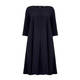 MARINA RINALDI NAVY A-LINE DRESS