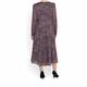 MARINA RINALDI PRINT DRESS BLACK