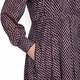 MARINA RINALDI PRINT DRESS BLACK