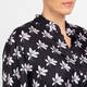 Marina Rinaldi Pure Silk Floral Print Shirt Dress