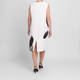 Marina Rinaldi Floral Motif Dress White