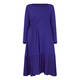 MARINA RINALDI JERSEY DRESS ULTRAMARINA