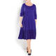 MARINA RINALDI JERSEY DRESS ULTRAMARINA
