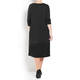 MARINA RINALDI JERSEY DRESS BLACK