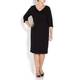 Marina Rinaldi Black Sheath Dress