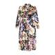 Marina Rinaldi Jewel Print Satin Shirt Dress