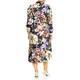 Marina Rinaldi Jewel Print Satin Shirt Dress