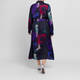 Marina Rinaldi Printed Shirt Dress Indigo