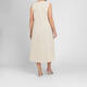 Marina Rinaldi Cady Dress with Optional Sleeve Beige