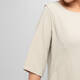 Marina Rinaldi Cady Dress with Optional Sleeve Beige