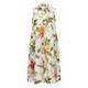 Marina Rinaldi Pure Cotton Tropical Print Dress