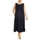 Marina Rinaldi Dress Navy with White Trim