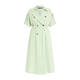 Marina Rinaldi Double Breasted Dress Mint Green 