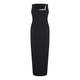 MARINA RINALDI BLACK GOWN AND OPTIONAL SLEEVES
