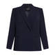 MARINA RINALDI DOUBLE BREASTED BLAZER NAVY