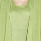 Marina Rinaldi green lurex cardigan and vest twinset