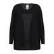 Marina Rinaldi Black lurex cardigan and vest twinset