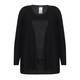 Marina Rinaldi Black lurex cardigan and vest twinset