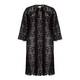 MARINA RINALDI BLACK LACE COAT