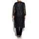 MARINA RINALDI BLACK LACE COAT