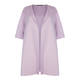 MARINA RINALDI WOOL CASHMERE BLEND COAT WISTERIA