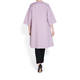 MARINA RINALDI WOOL CASHMERE BLEND COAT WISTERIA