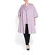 MARINA RINALDI WOOL CASHMERE BLEND COAT WISTERIA
