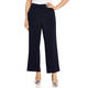 Marina Rinaldi Triacetate Cropped Trouser Navy 