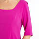 MARINA RINALDI TAILORED DRESS FUCHSIA WITH OPTIONAL SLEEVES