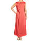 Marina Rinaldi Satin Dress Coral 
