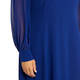 Marina Rinaldi Georgette Dress Cornflower Blue 