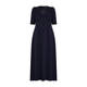 Marina Rinaldi Triacetate Maxi Dress Navy