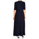 Marina Rinaldi Triacetate Maxi Dress Navy