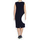 MARINA RINALDI NAVY DRESS WITH OPTional SLEEVES